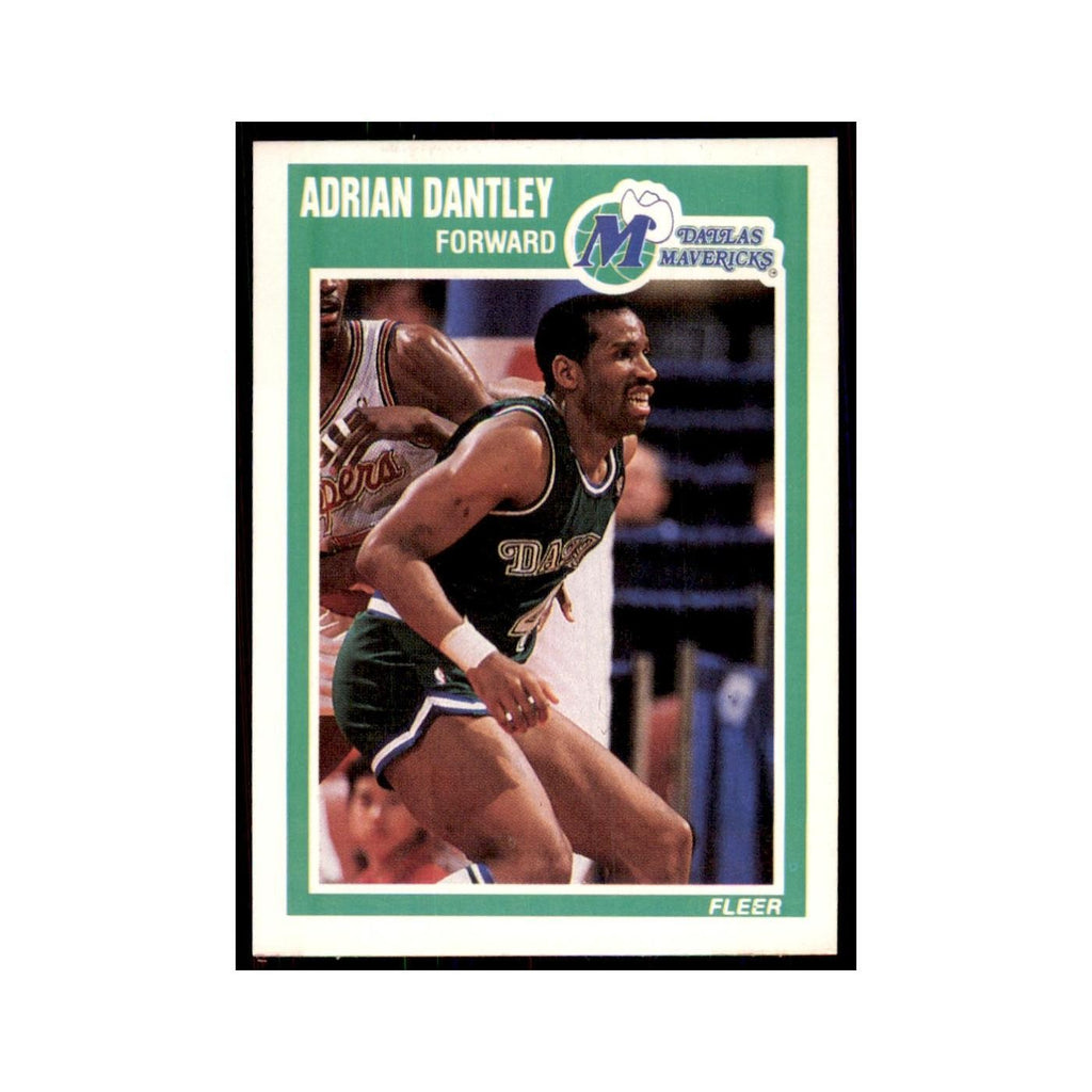 1989 Fleer Adrian Dantley Basketball Cards #33