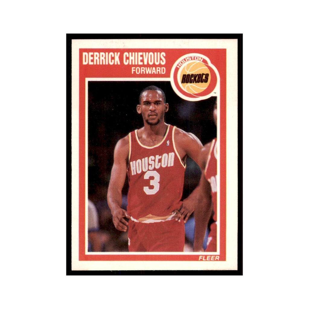 1989 Fleer Derrick Chievous Basketball Cards #58