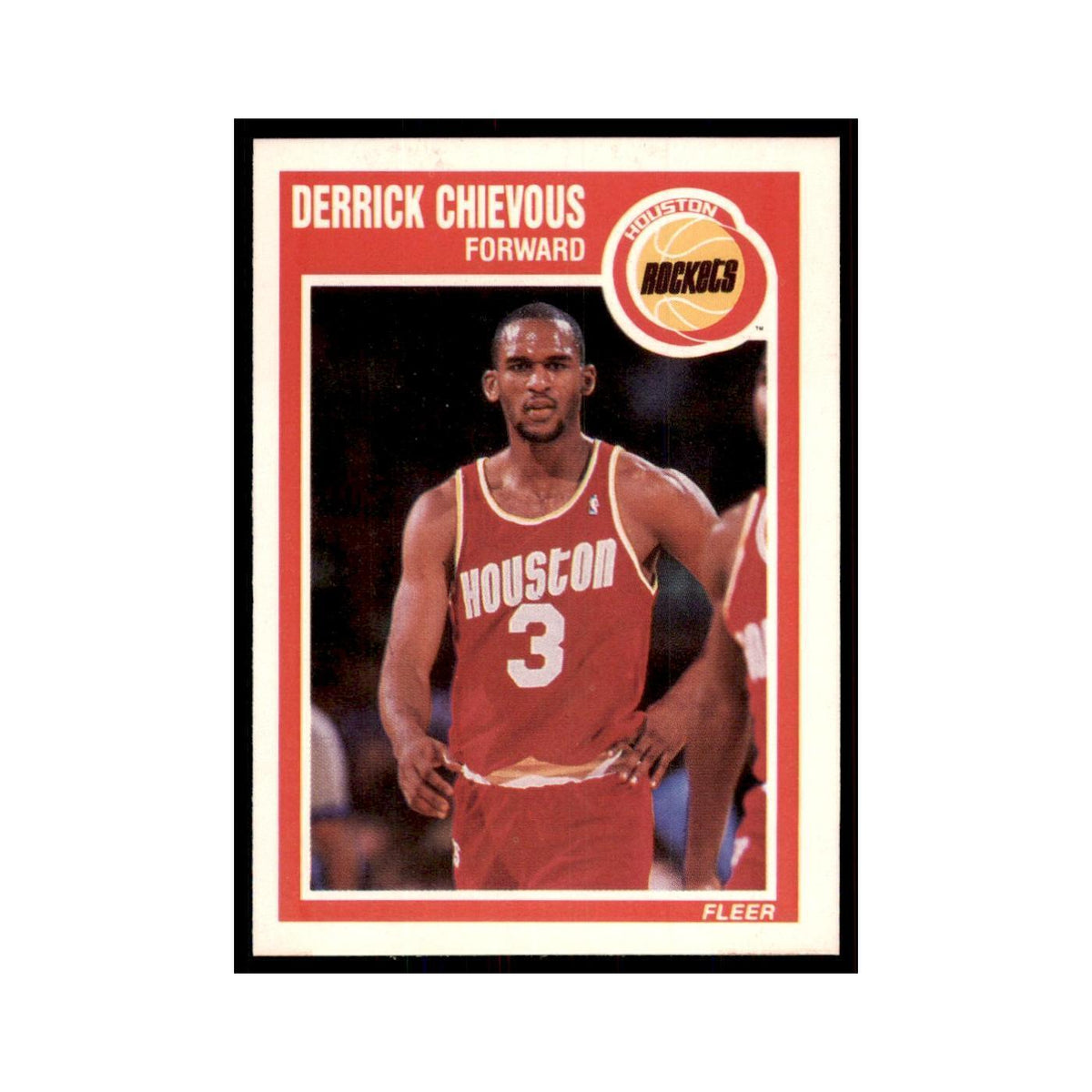 1989 Fleer Derrick Chievous Basketball Cards #58