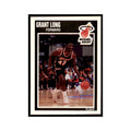1989 Fleer Grant Long Basketball Cards #82