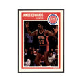 1989 Fleer James Edwards Basketball Cards #46