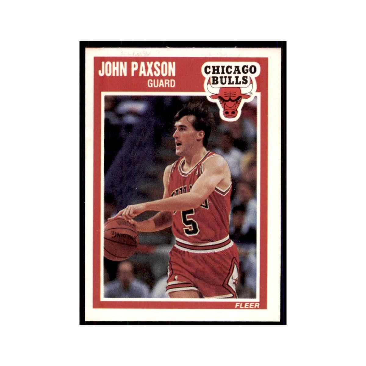 1989 Fleer John Paxson Basketball Cards #22