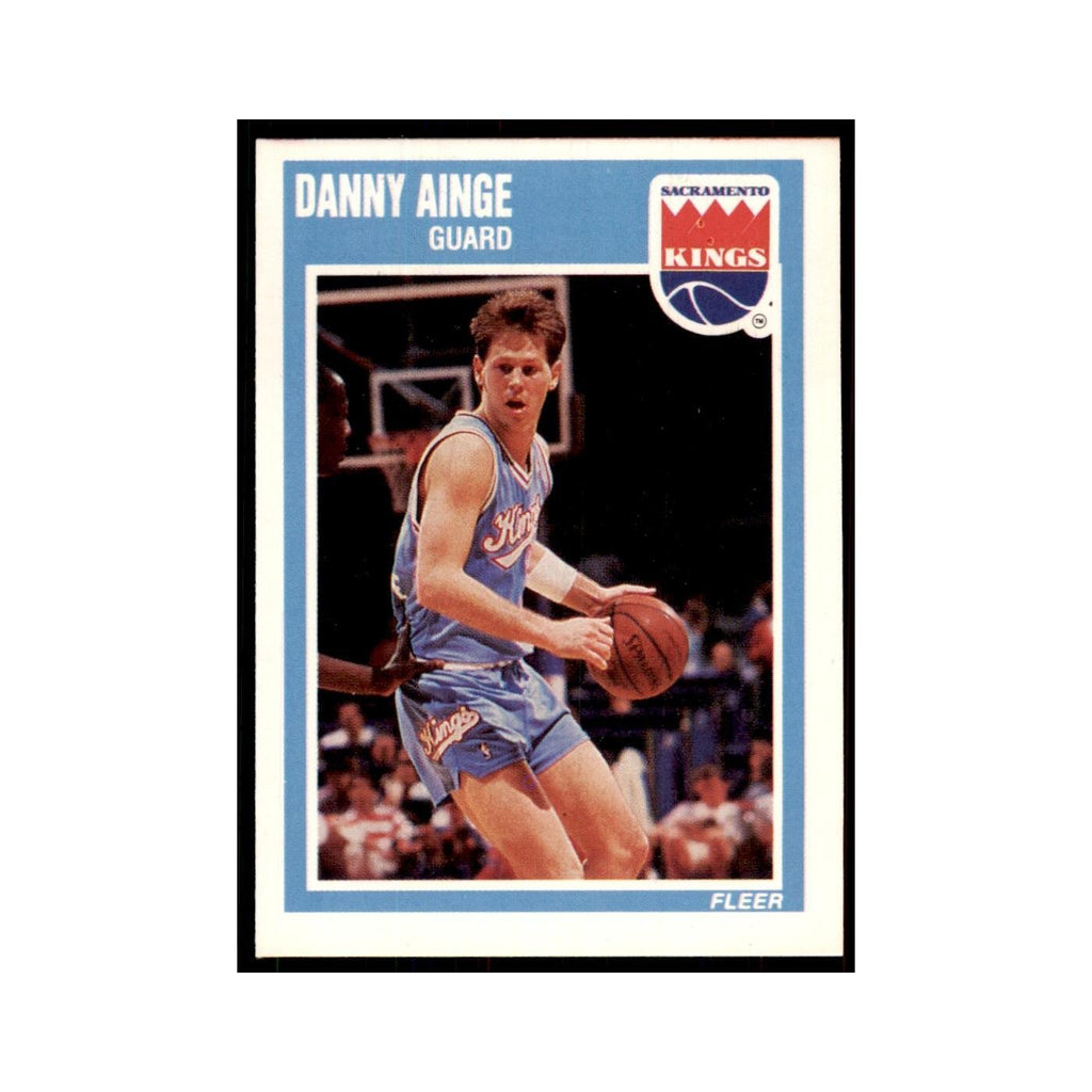 1989 Fleer Danny Ainge Basketball Cards #133