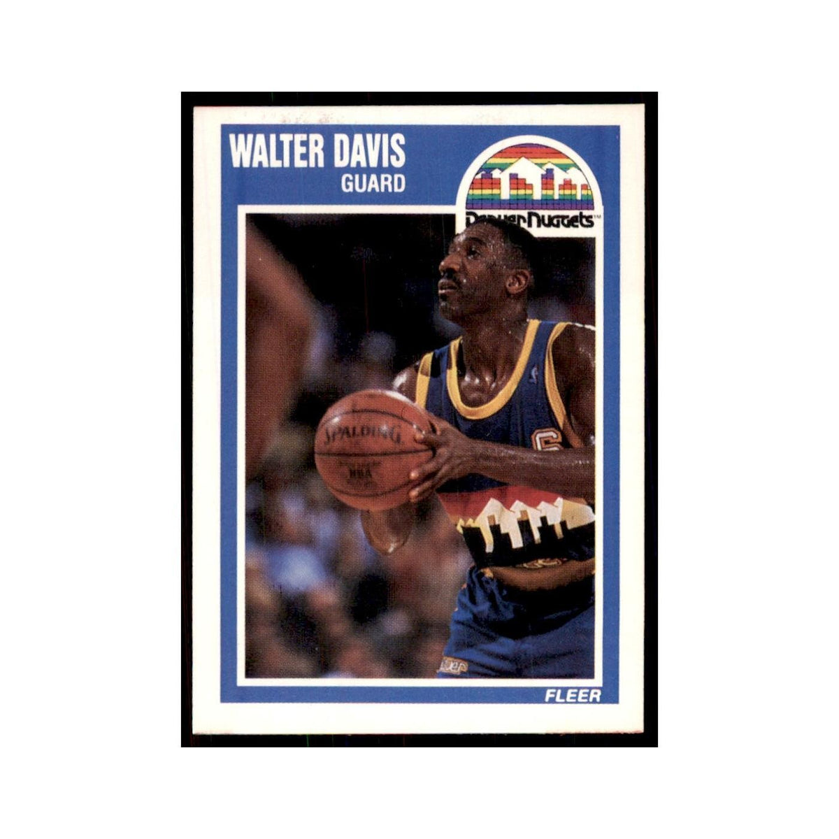 1989 Fleer Walter Davis Basketball Cards #39