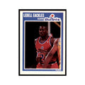 1989 Fleer Ledell Eackles Basketball Cards #158