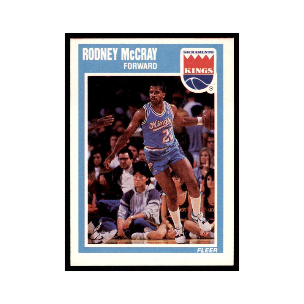 1989 Fleer Rodney McCray Basketball Cards #135