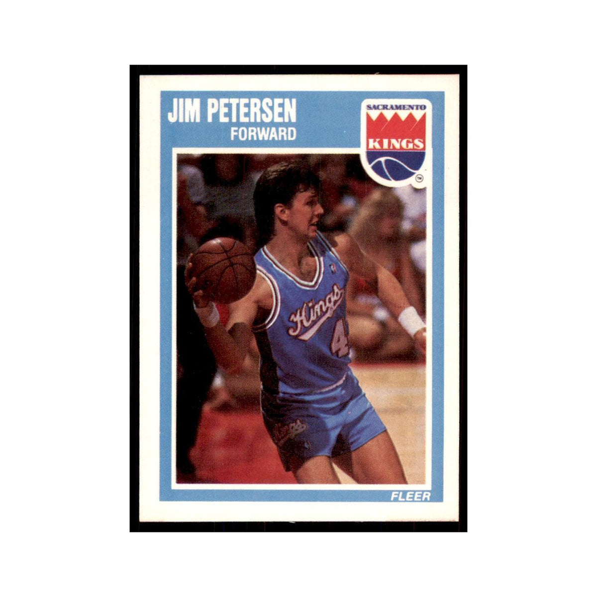 1989 Fleer Jim Petersen Basketball Cards #136