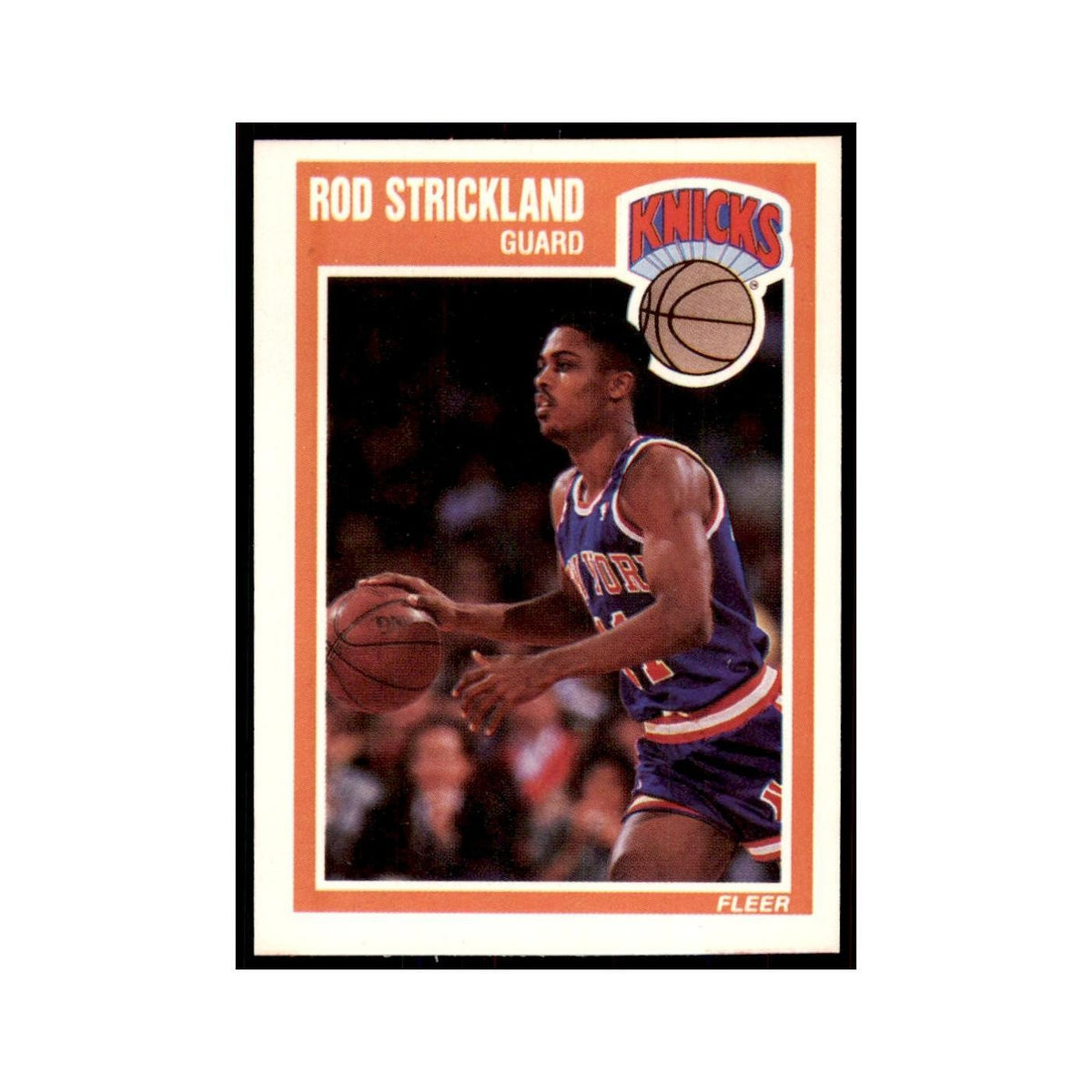 1989 Fleer Rod Strickland Basketball Cards #104