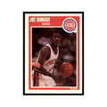 1989 Fleer Joe Dumars Basketball Cards #45