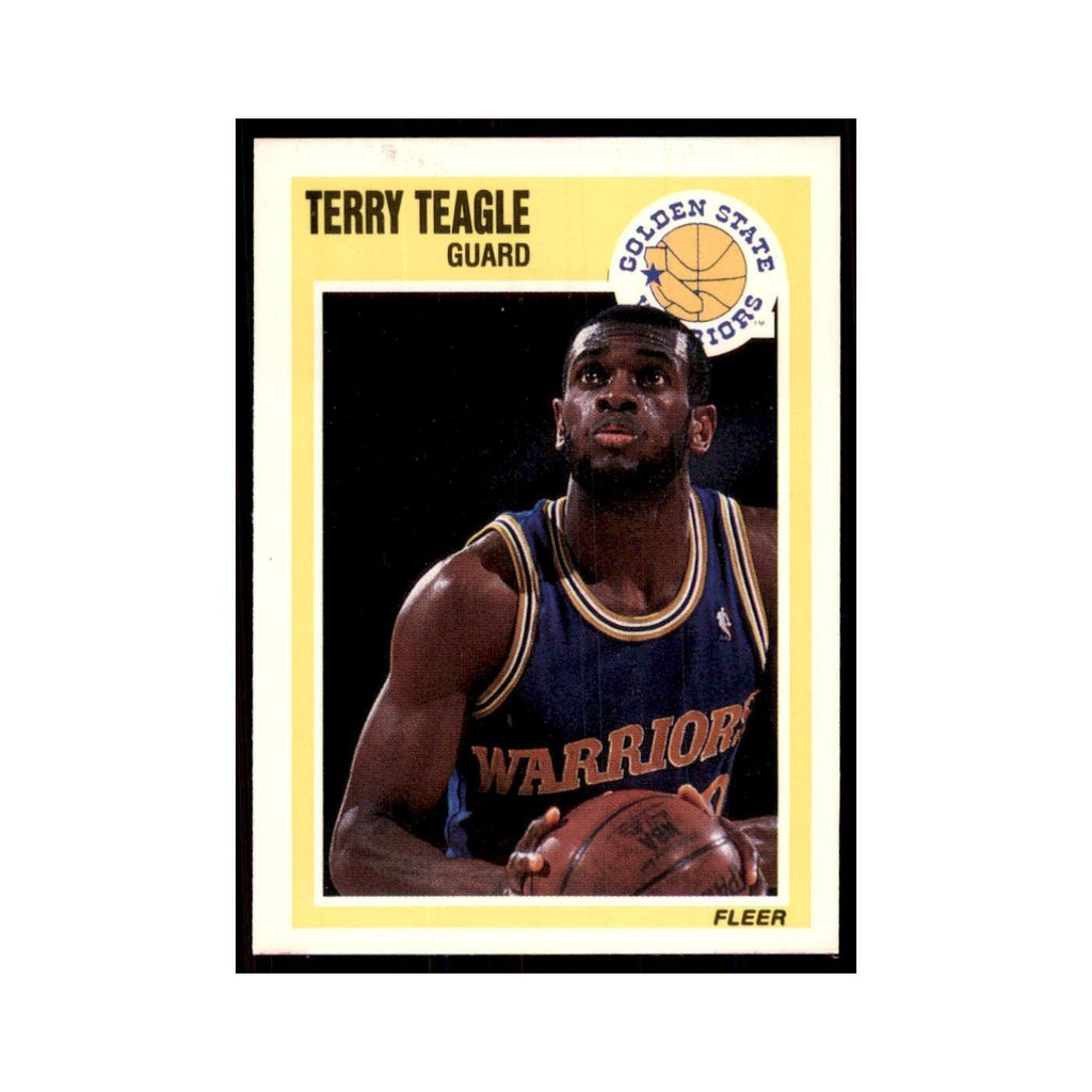 1989 Fleer Terry Teagle Basketball Cards #57