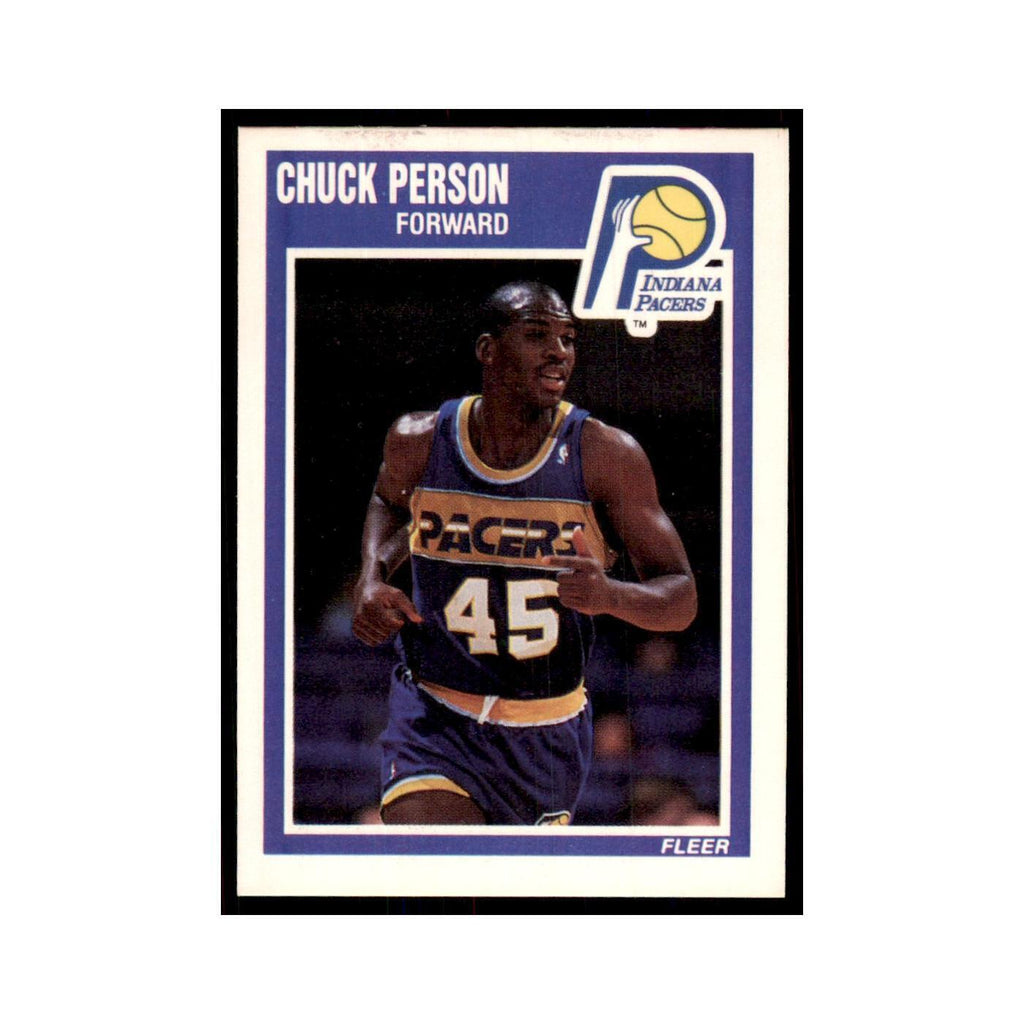 1989 Fleer Chuck Person Basketball Cards #66