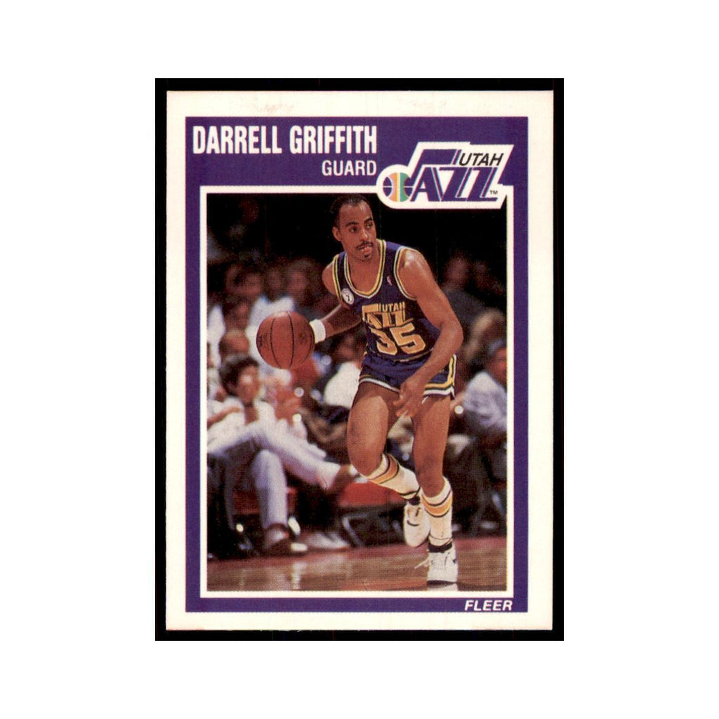 1989 Fleer Darrell Griffith Basketball Cards #153