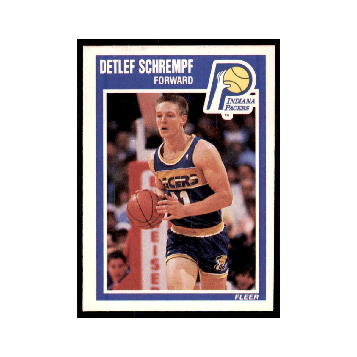 1989 Fleer Detlef Schrempf Basketball Cards #67