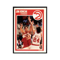 1989 Fleer Jon Koncak Basketball Cards #2