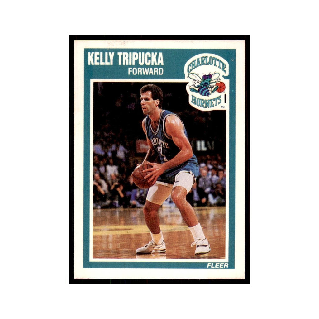 1989 Fleer Kelly Tripucka Basketball Cards #18