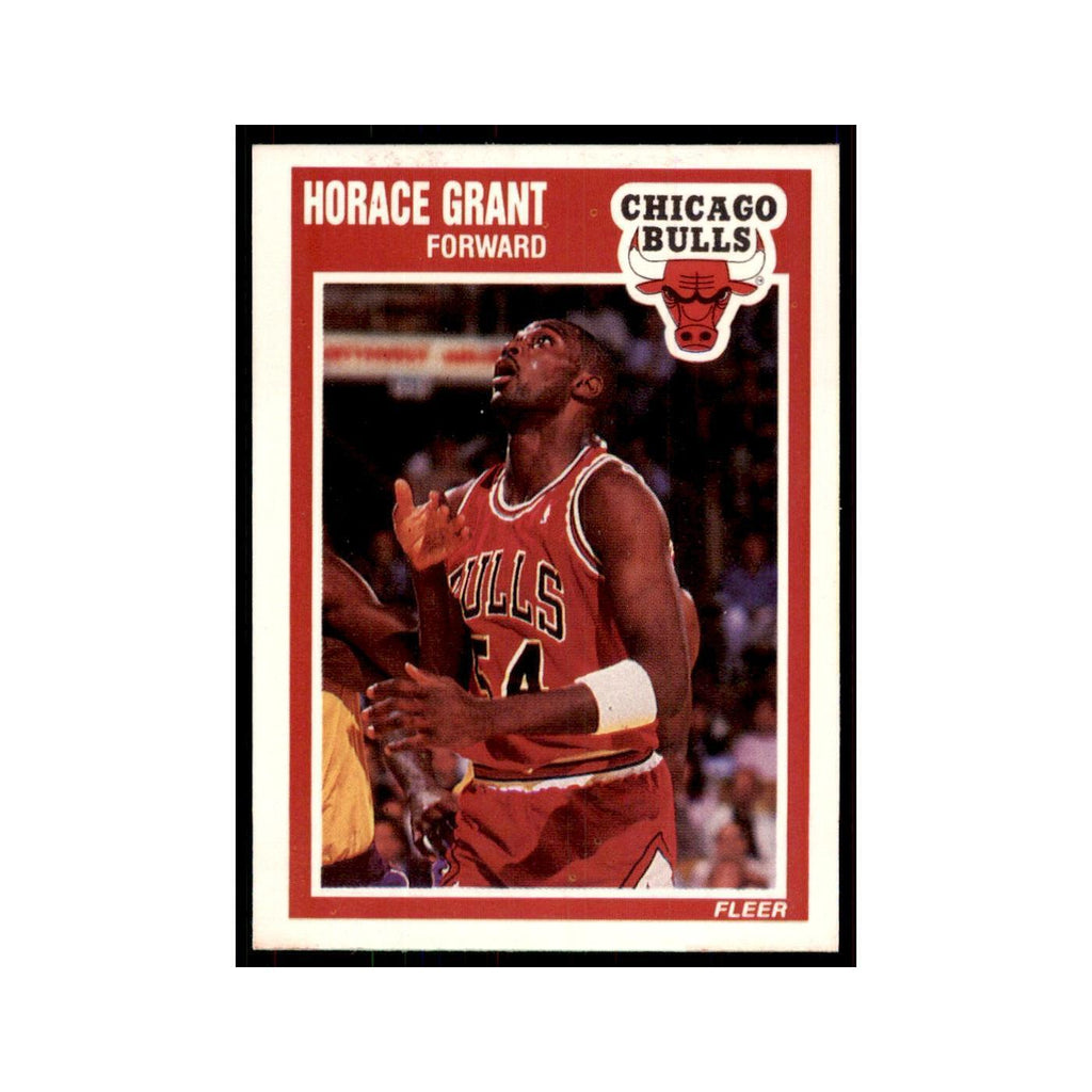 1989 Fleer Horace Grant Basketball Cards #20