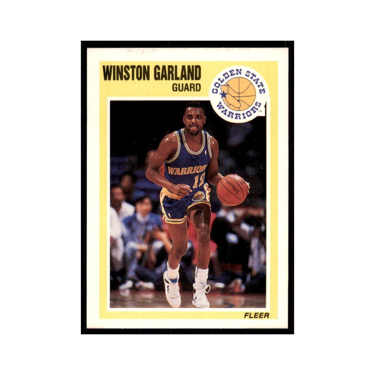 1989 Fleer Winston Garland Basketball Cards #53