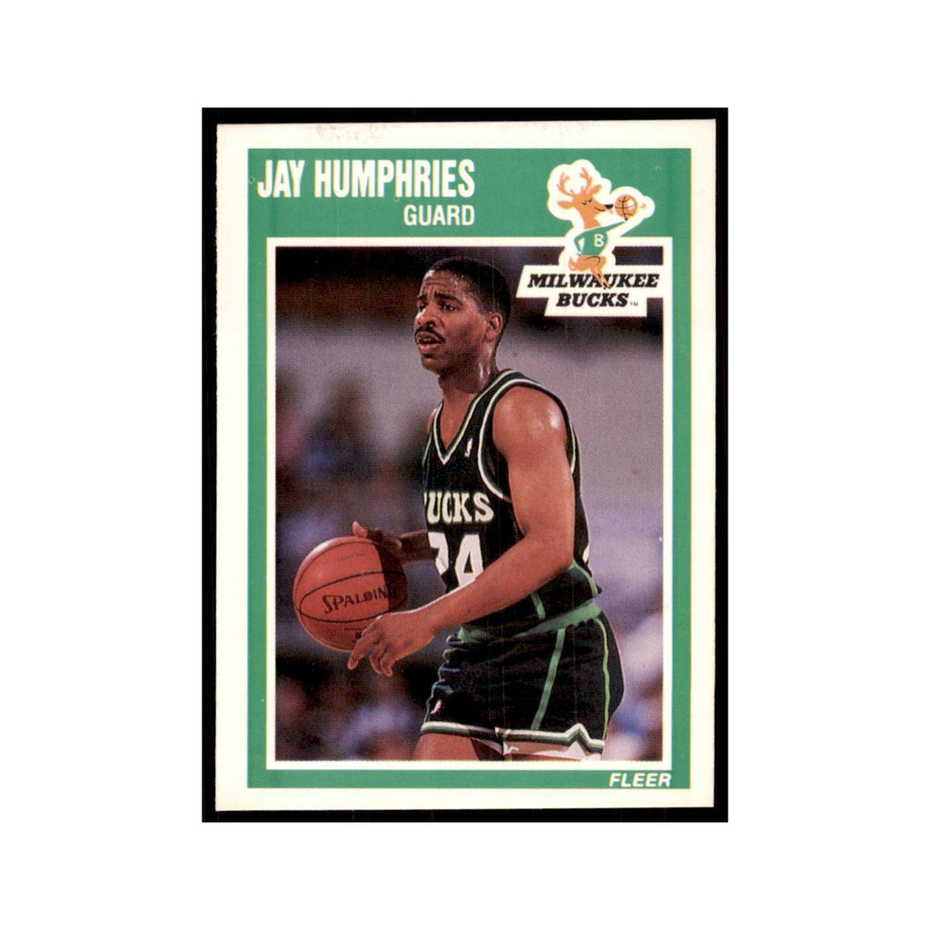1989 Fleer Jay Humphries Basketball Cards #86