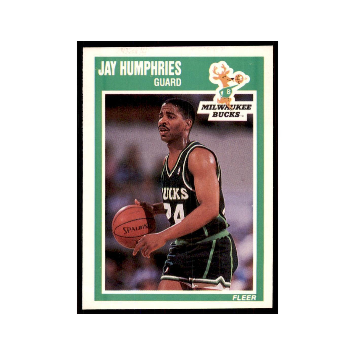 1989 Fleer Jay Humphries Basketball Cards #86