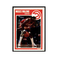 1989 Fleer Moses Malone Basketball Cards #4