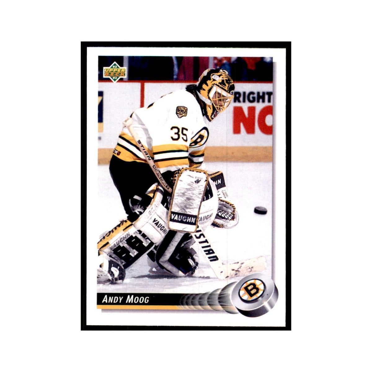 1992 Upper Deck Andy Moog Hockey Cards #329