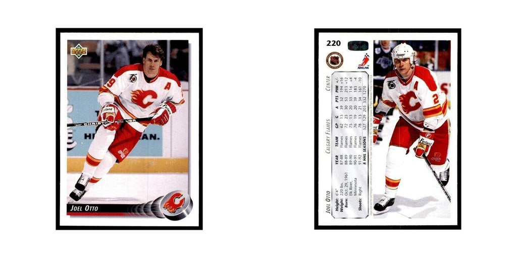 1992 Upper Deck Joel Otto Hockey Cards #220