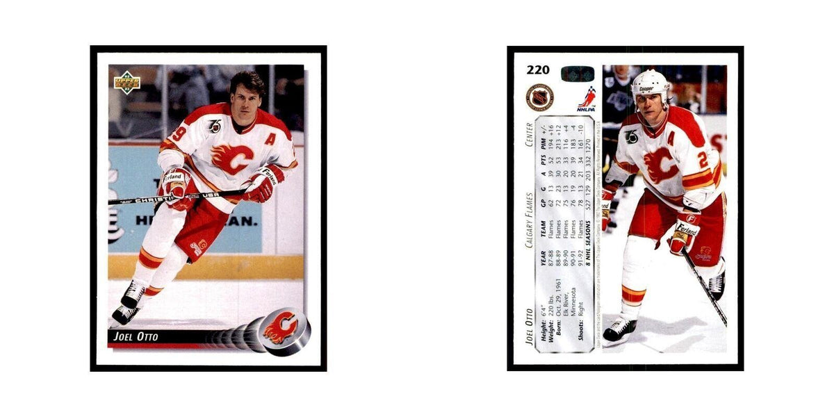 1992 Upper Deck Joel Otto Hockey Cards #220
