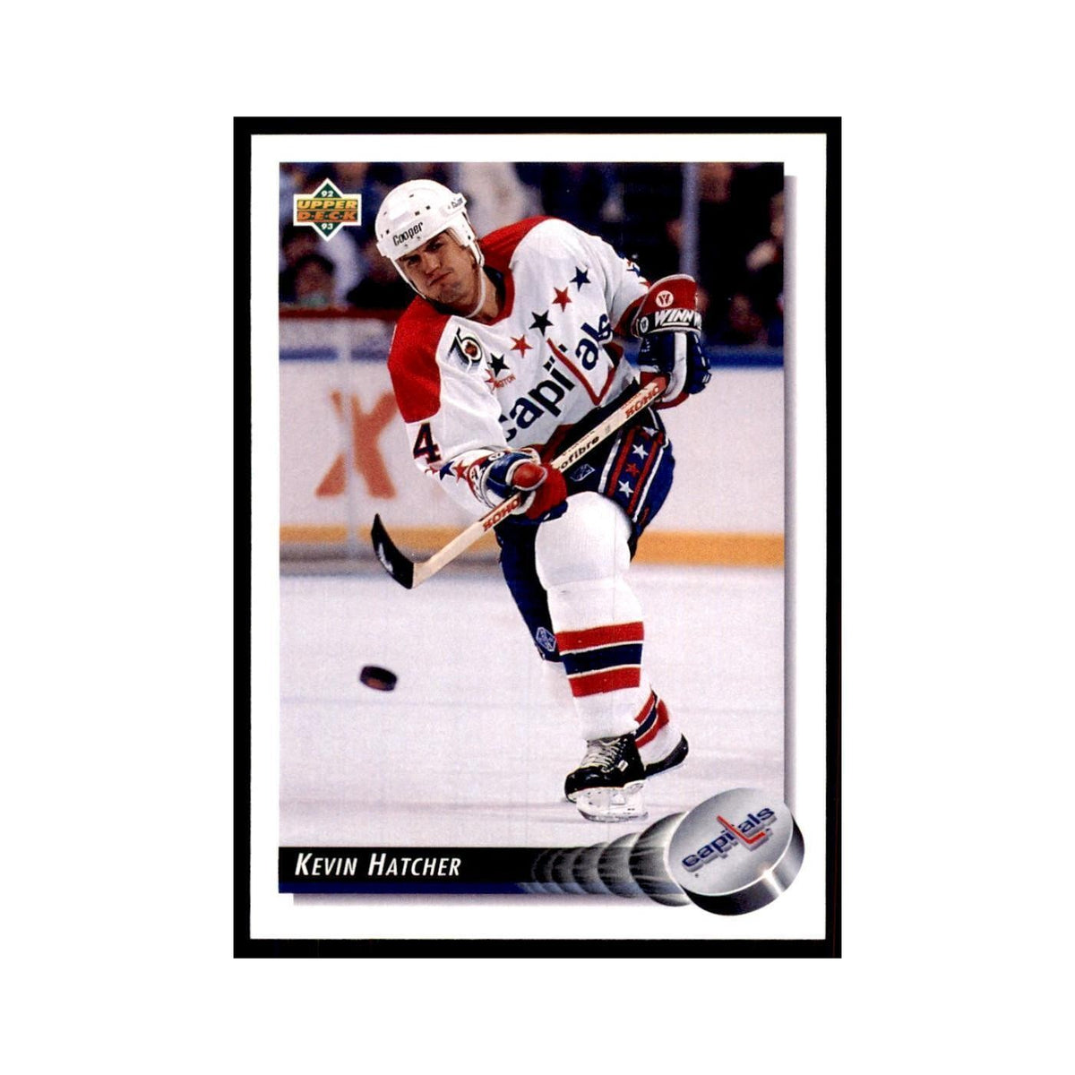 1992 Upper Deck Kevin Hatcher Hockey Cards #198