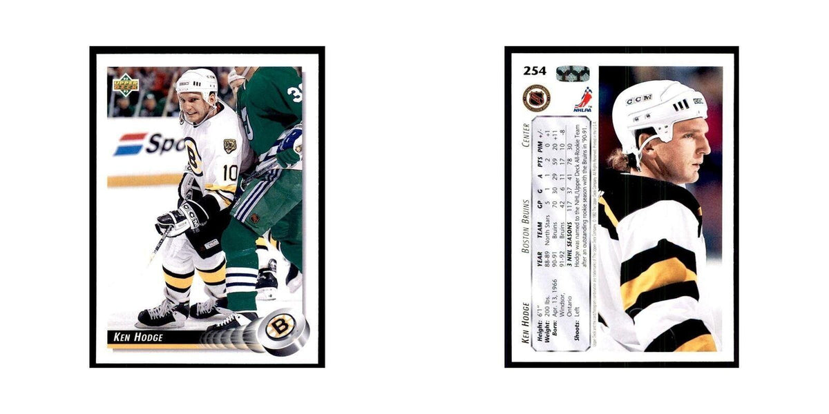 1992 Upper Deck Ken Hodge Hockey Cards #254