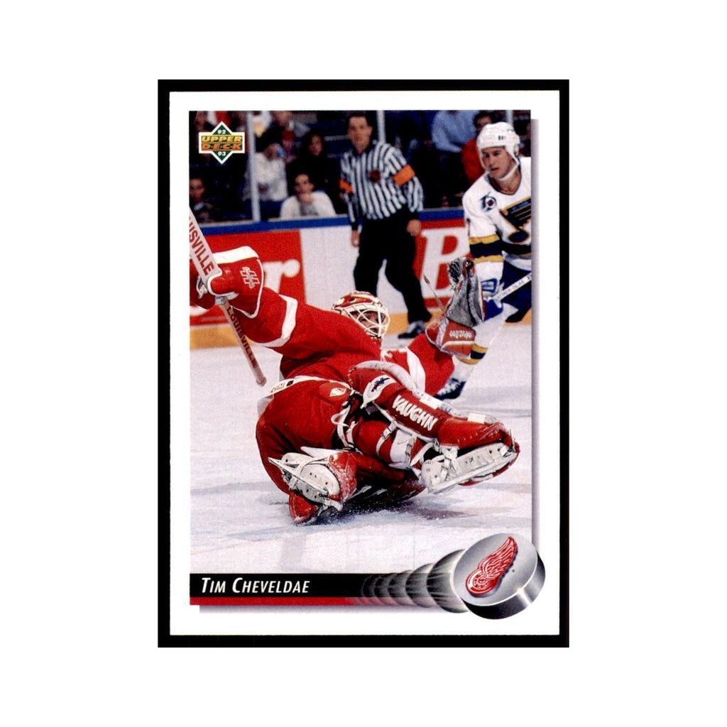 1992 Upper Deck Tim Cheveldae Hockey Cards #197