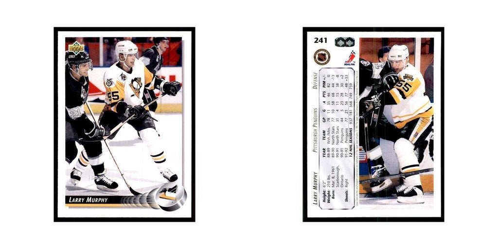 1992 Upper Deck Larry Murphy Hockey Cards #241
