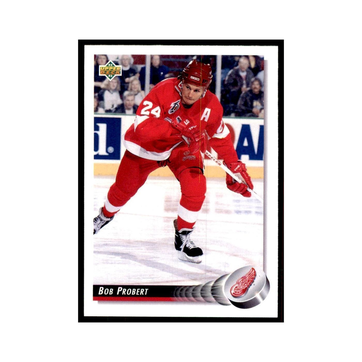 1992 Upper Deck Bob Probert Hockey Cards #248