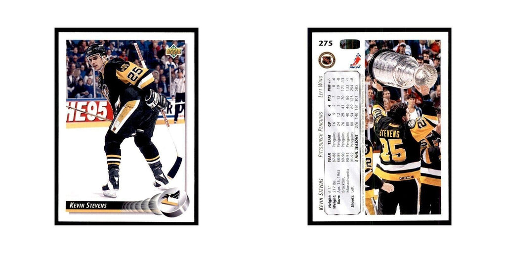 1992 Upper Deck Kevin Stevens Hockey Cards #275