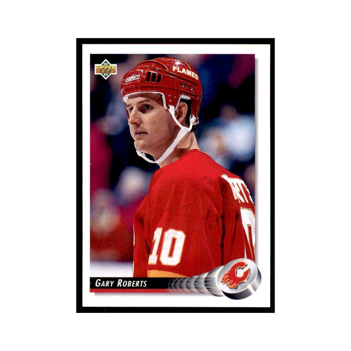 1992 Upper Deck Gary Roberts Hockey Cards #289