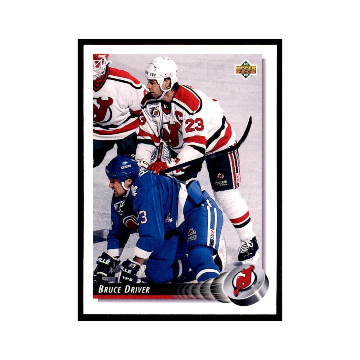 1992 Upper Deck Bruce Driver Hockey Cards #200