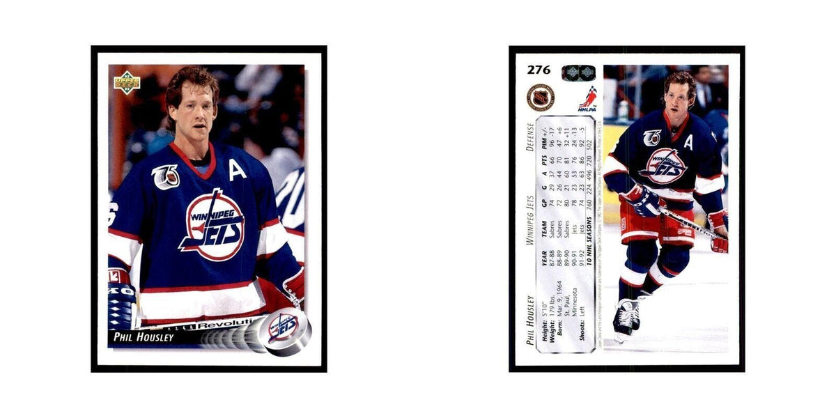 1992 Upper Deck Phil Housley Hockey Cards #276