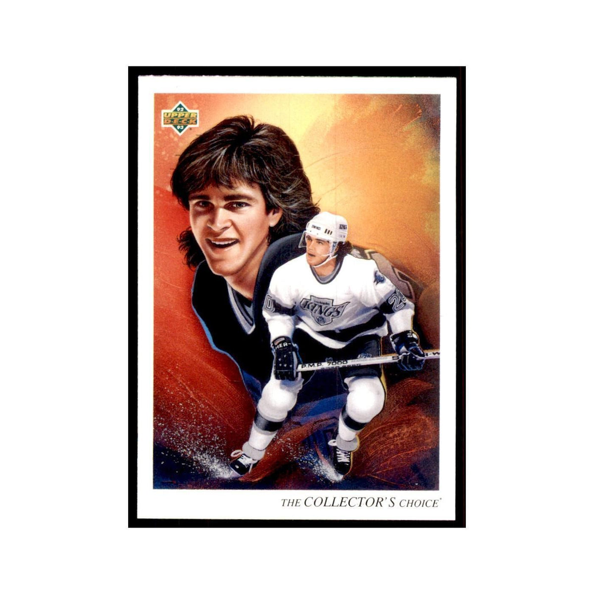 1992 Upper Deck Luc Robitaille Hockey Cards #8