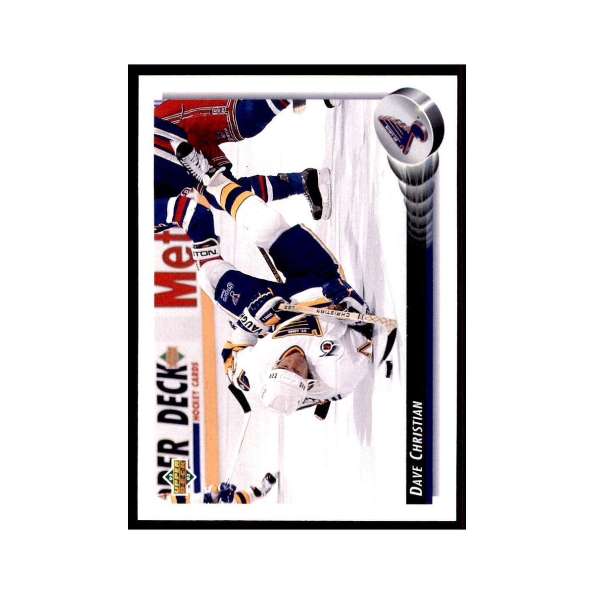 1992 Upper Deck Dave Christian Hockey Cards #194