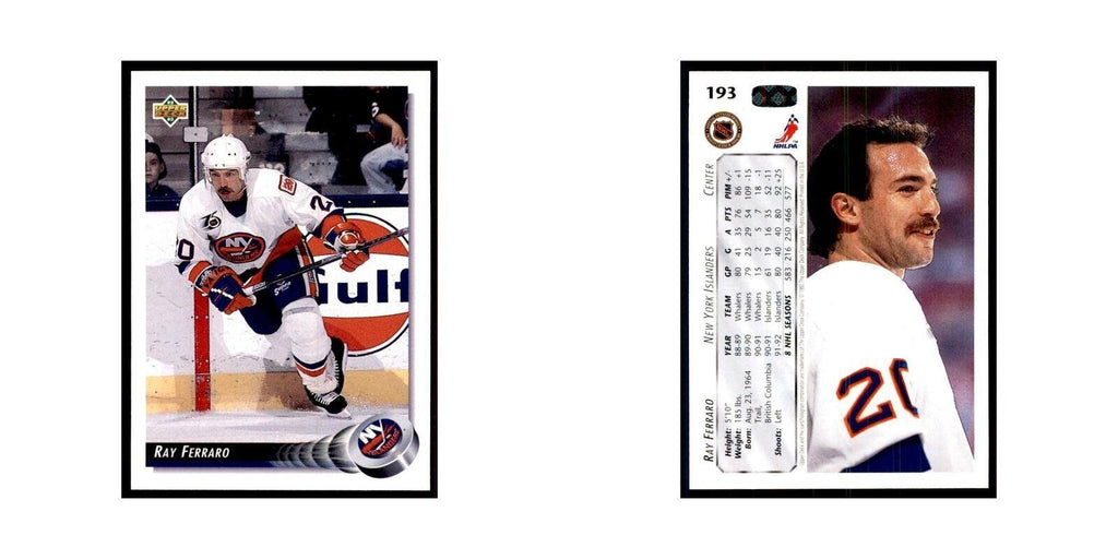 1992 Upper Deck Ray Ferraro Hockey Cards #193