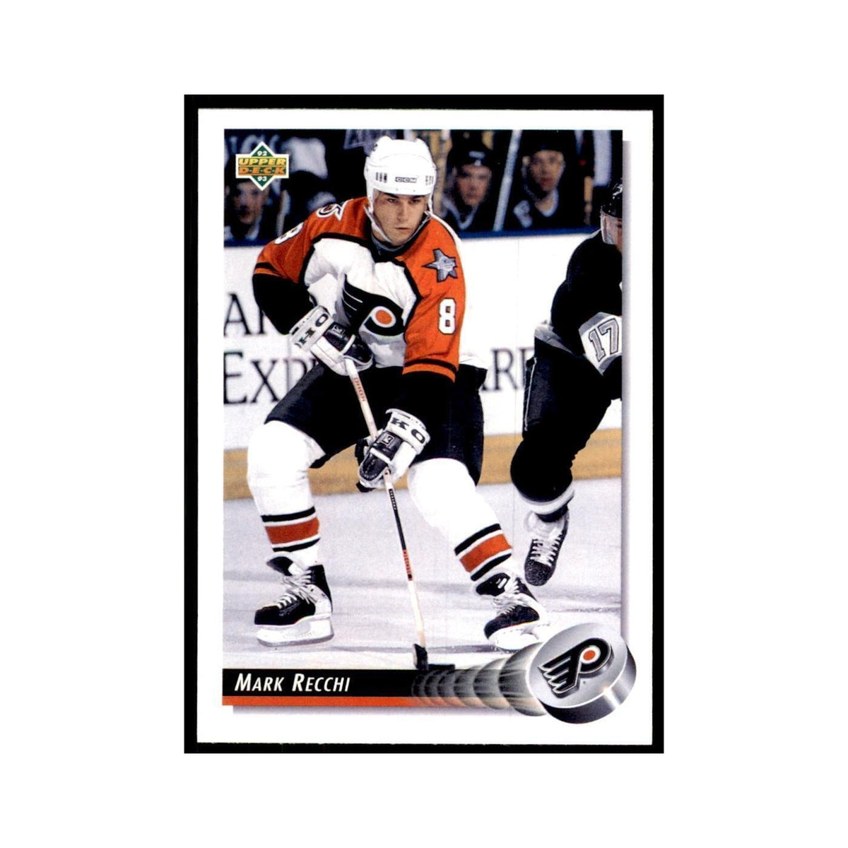 1992 Upper Deck Mark Recchi Hockey Cards #327