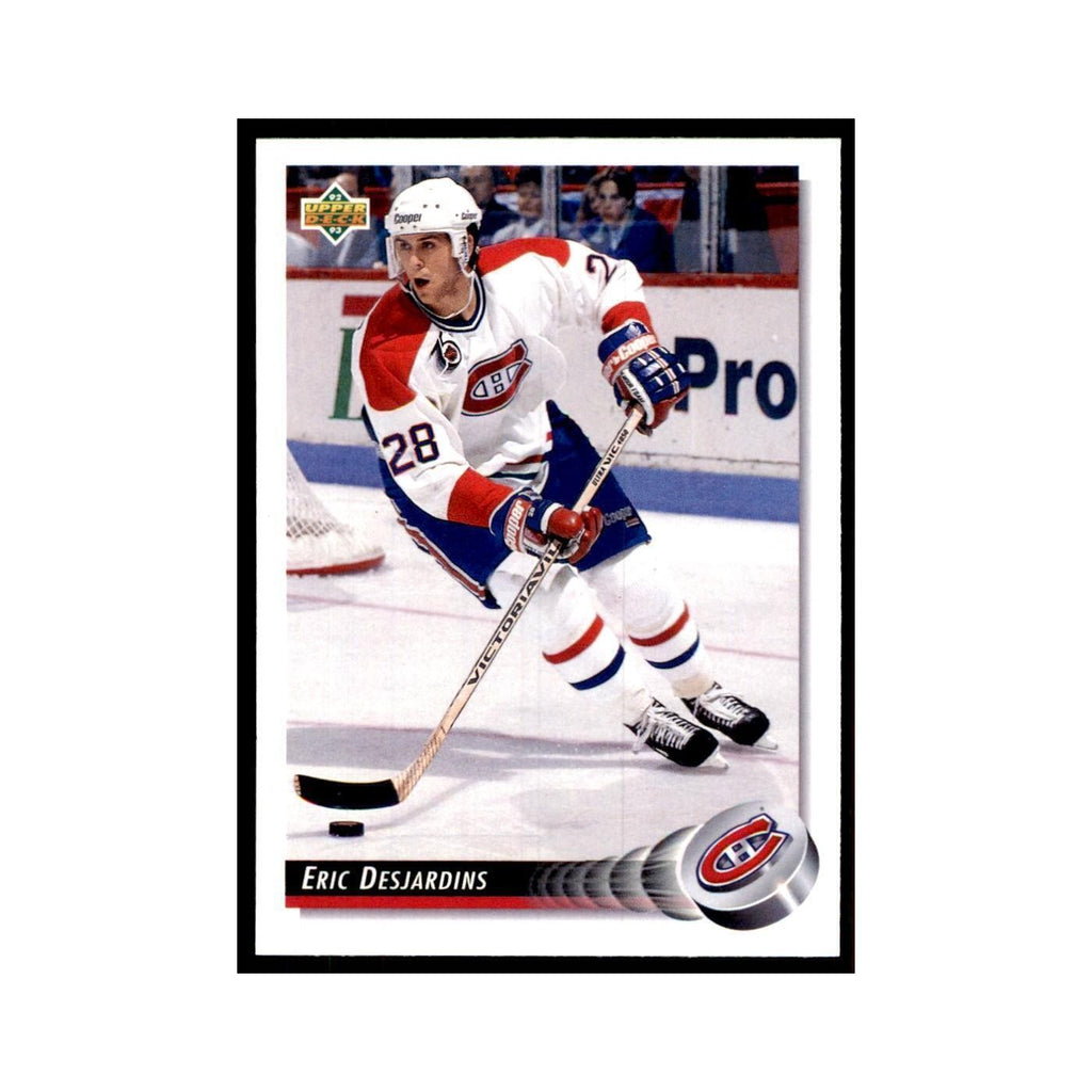 1992 Upper Deck Eric Desjardins Hockey Cards #268