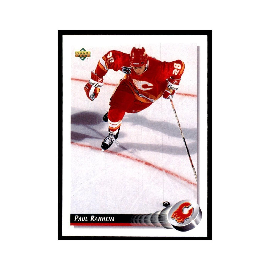 1992 Upper Deck Paul Ranheim Hockey Cards #328