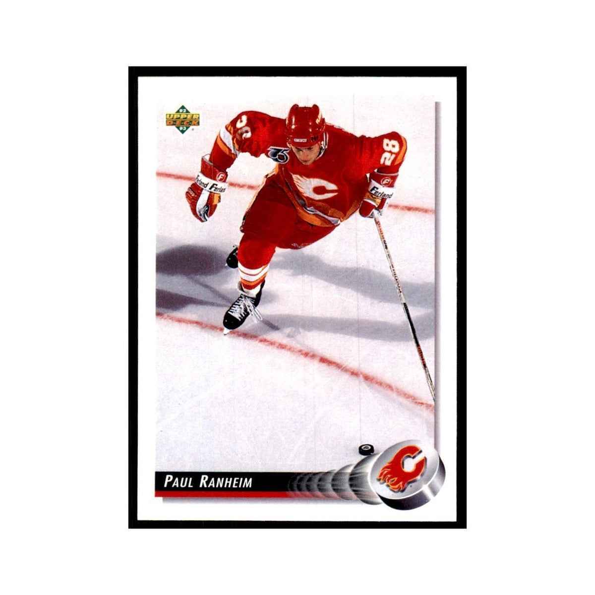 1992 Upper Deck Paul Ranheim Hockey Cards #328