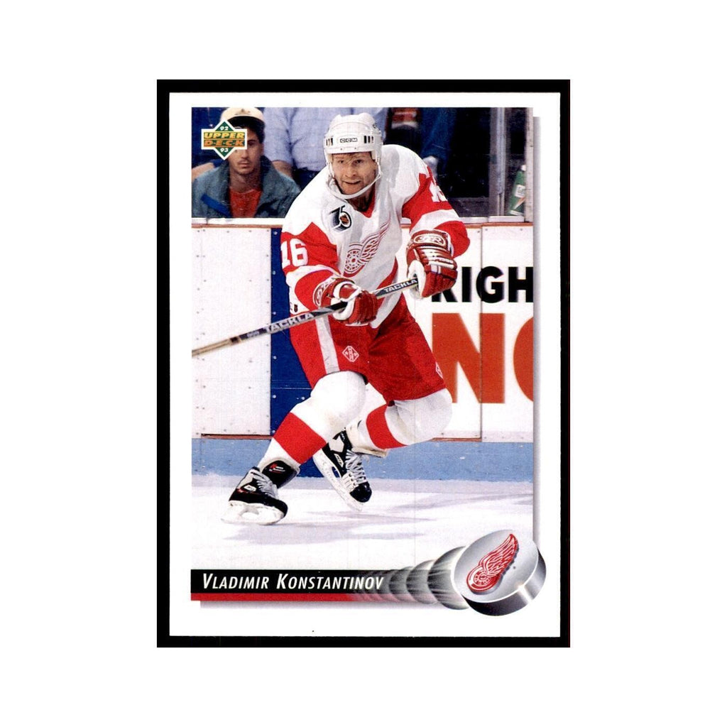 1992 Upper Deck Vladimir Konstantinov Hockey Cards #267