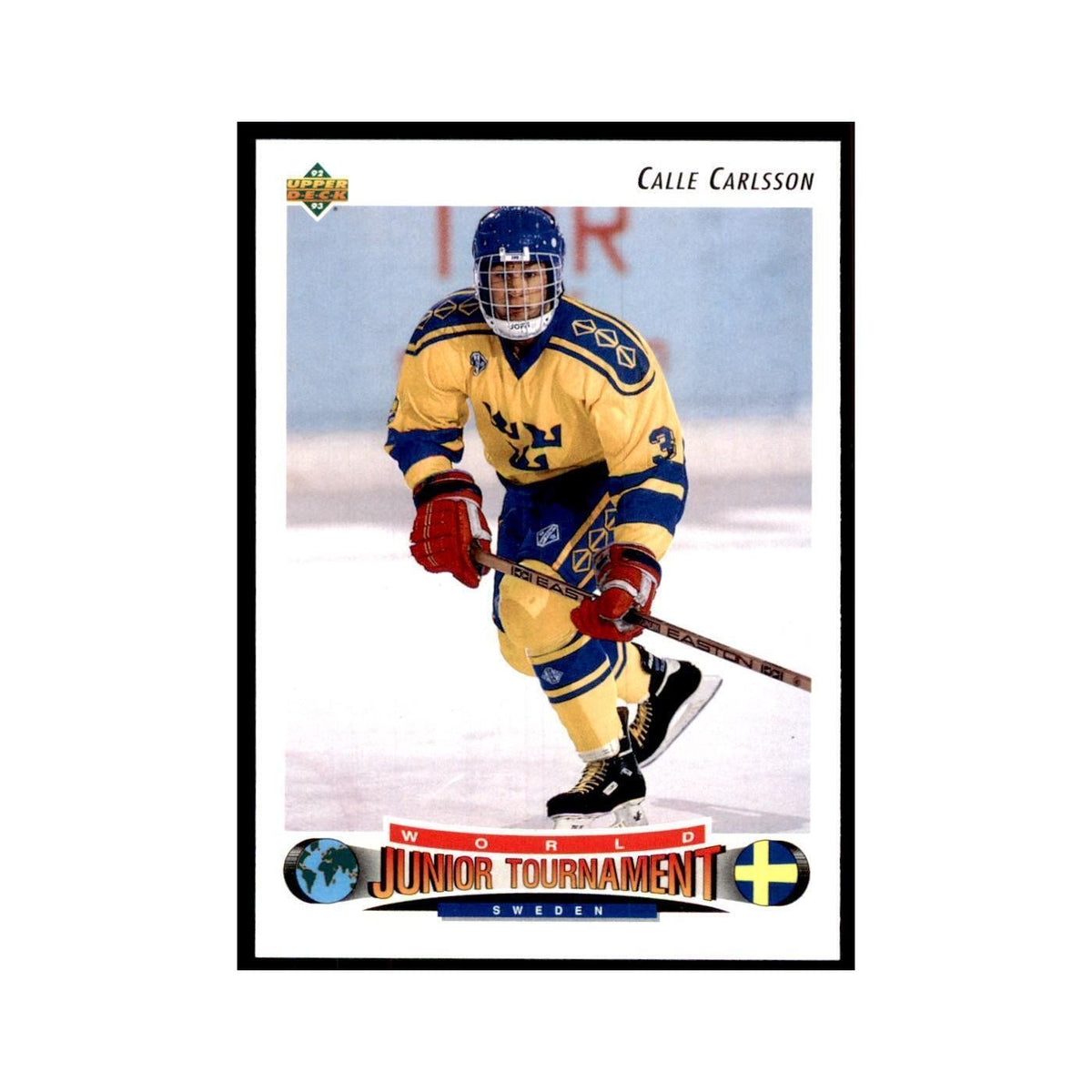 1992 Upper Deck Calle Carlsson Hockey Cards #228