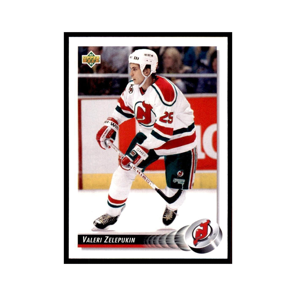1992 Upper Deck Valeri Zelepukin Hockey Cards #295
