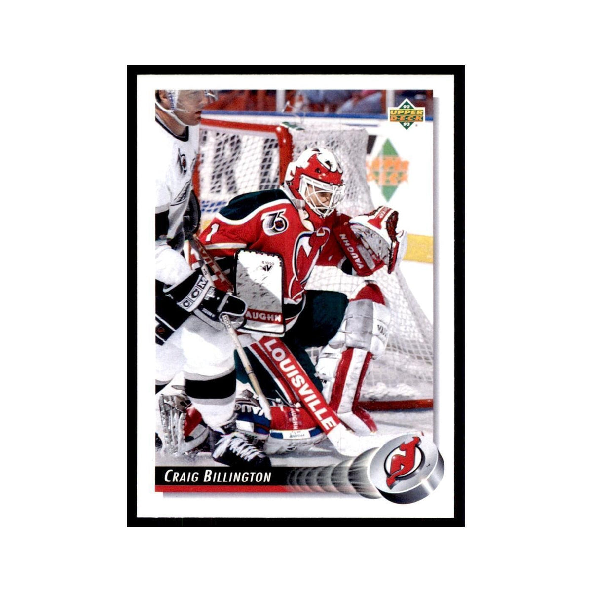 1992 Upper Deck Craig Billington Hockey Cards #315