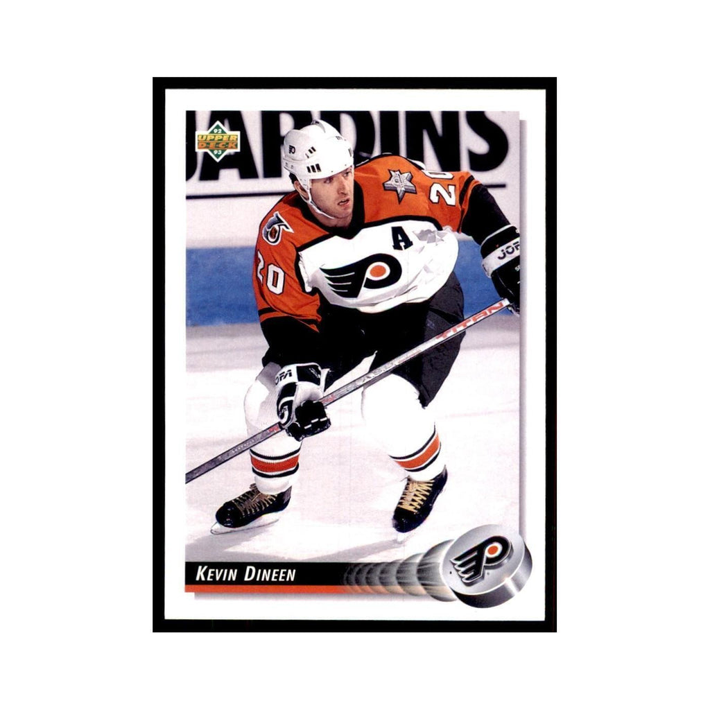 1992 Upper Deck Kevin Dineen Hockey Cards #256