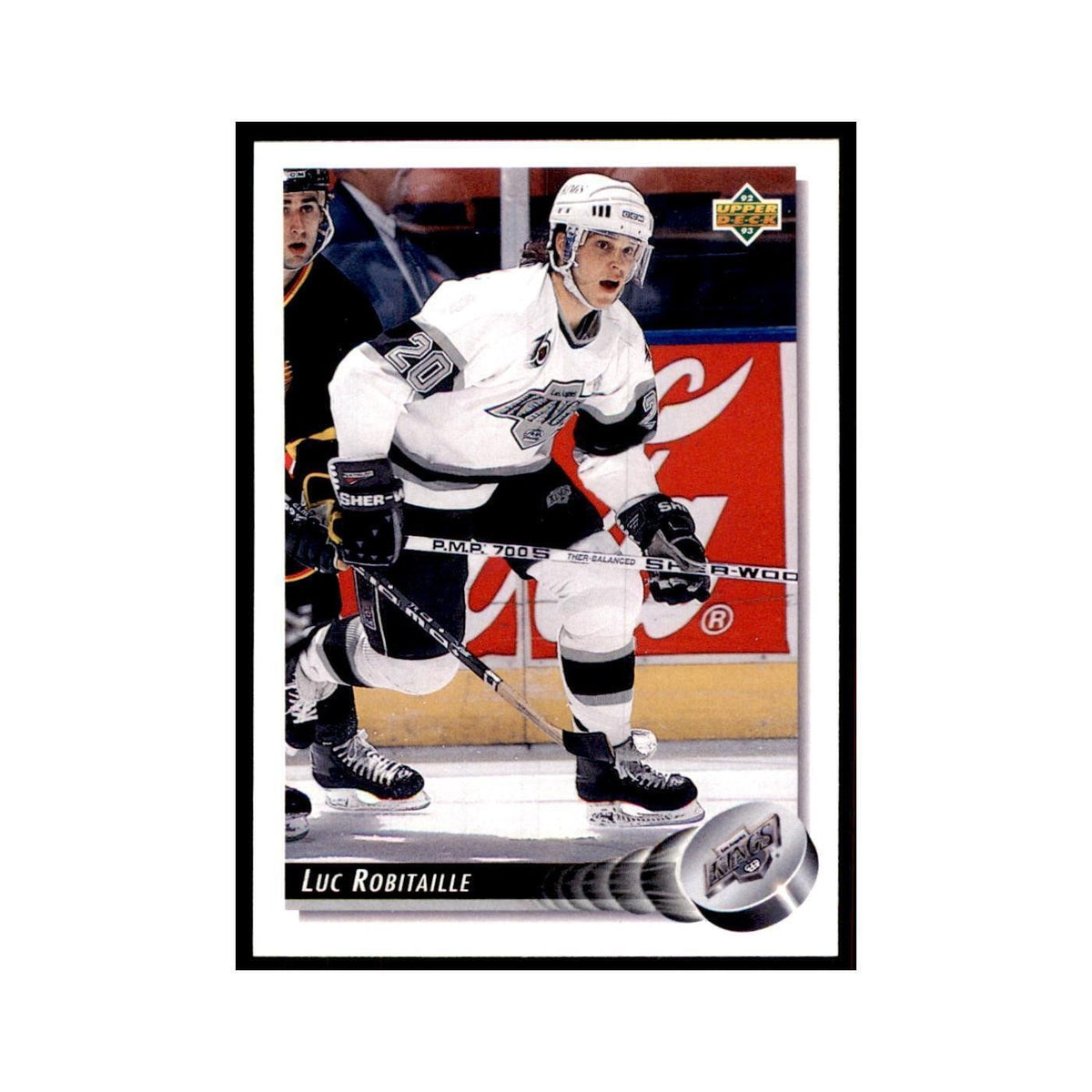 1992 Upper Deck Luc Robitaille Hockey Cards #216