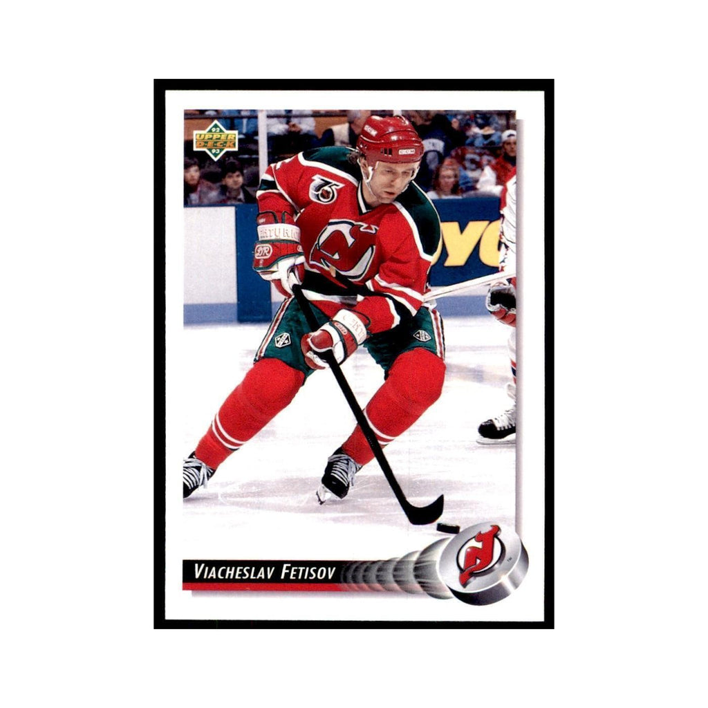 1992 Upper Deck Viacheslav Fetisov Hockey Cards #278